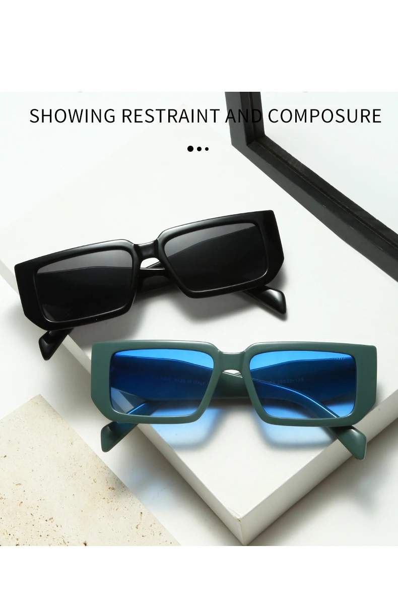 

2023 Luxury Classis Vintage Square Sunglasses Women Wide Leg Sunglass Men Retro Designer Black Sun Glasses Shades Goggle UV400