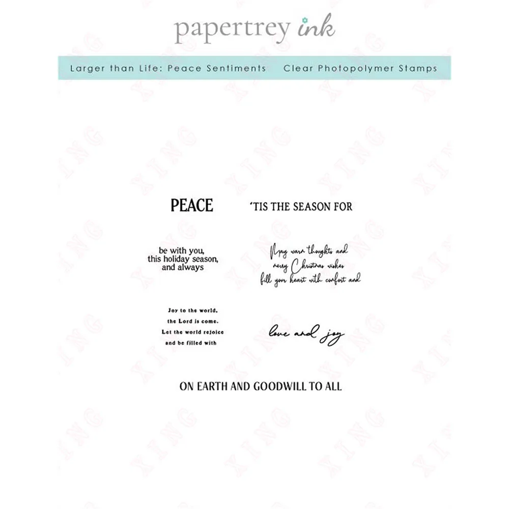Christmas Diy Scrapbook Craft Decoration Embossed Clear Silicone Stamps New Arrival Cut Die Make Album Peace Sentiments Template
Christmas Diy Scrapbook Craft Decoration Embossed Clear Silicone Stamps New Arrival Cut Die Make Album Peace Sentiments Template
