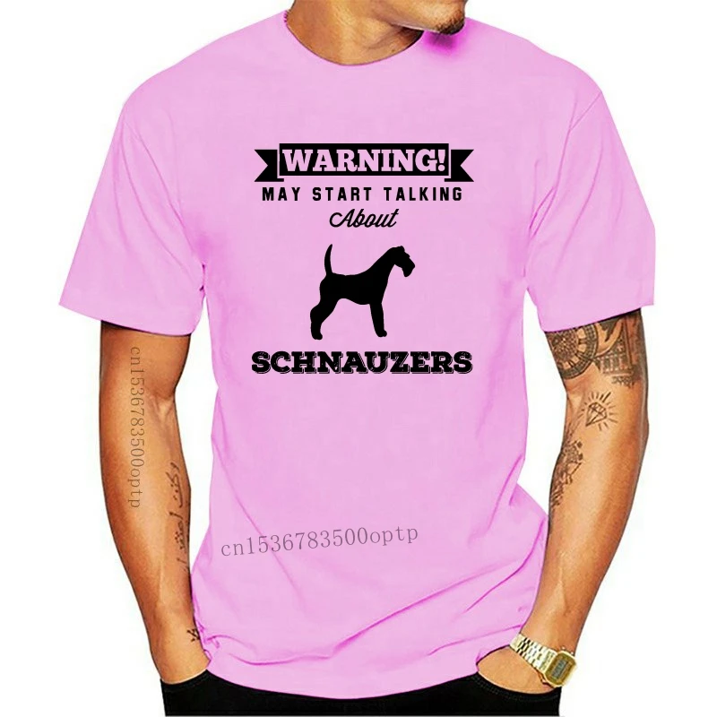 New Men T Shirt Cheap Sale 100 % Cotton Warning May Start Talking About Schnauzers Men's T-shirt
New Men T Shirt Cheap Sale 100 % Cotton Warning May Start Talking About Schnauzers Men's T-shirt