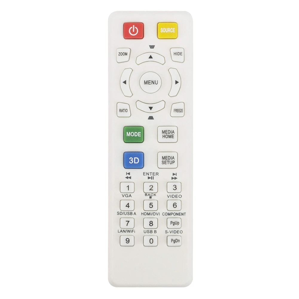 Replace Remote Control for Projector X115 X125H X135WH H6517ABD D602 D622DE145F EV-S62 HE-801K V31S X124PH X134PWH
Replace Remote Control for Projector X115 X125H X135WH H6517ABD D602 D622DE145F EV-S62 HE-801K V31S X124PH X134PWH