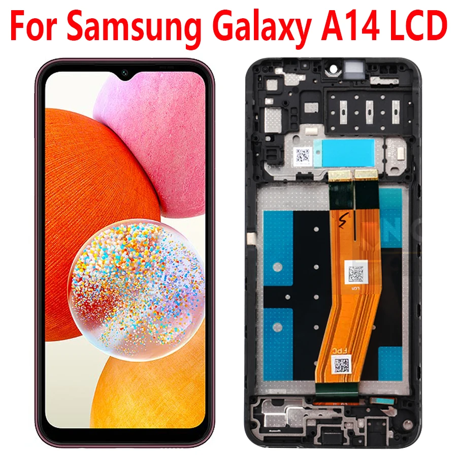 6.6''Original For Samsung Galaxy A14 LCD Display Screen Touch Panel Digitizer Replacement Parts For Samsung Galaxy A145FA145M
6.6''Original For Samsung Galaxy A14 LCD Display Screen Touch Panel Digitizer Replacement Parts For Samsung Galaxy A145FA145M