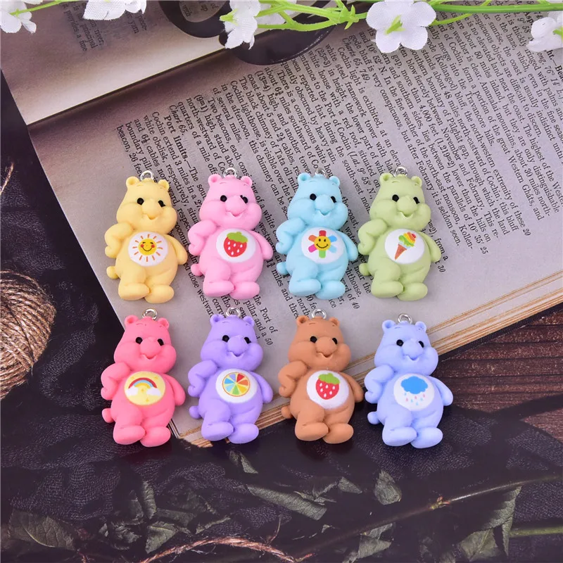 10Pcs Mix Pure Color Cartoon Bear Resin Charms Cute Animal Pendants For Jewelry Making Diy Earrings Keychain Necklaces Material
10Pcs Mix Pure Color Cartoon Bear Resin Charms Cute Animal Pendants For Jewelry Making Diy Earrings Keychain Necklaces Material