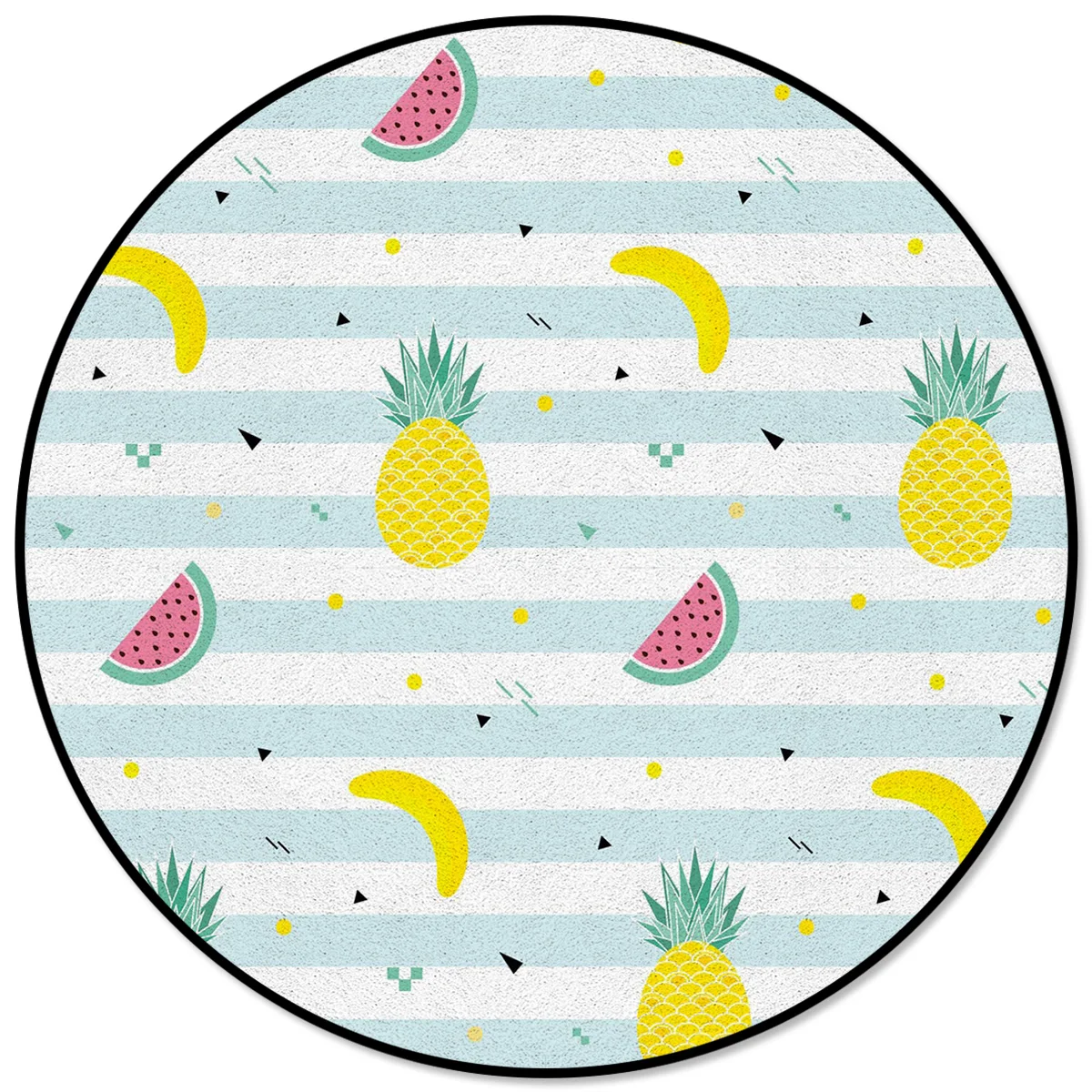 Banana Fruit Stripes Circle Rug Area Rug Large Carpets For Bed Room Rugs And Carpets For Home Living Room Bedroom Decor 
Banana Fruit Stripes Circle Rug Area Rug Large Carpets For Bed Room Rugs And Carpets For Home Living Room Bedroom Decor