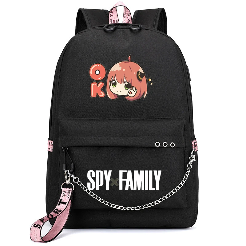 Anime SPY x FAMILY Backpack for School Girls Teenager Student Rucksack Usb Charging Women Camping Bags Travel Laptop Backpack
Anime SPY x FAMILY Backpack for School Girls Teenager Student Rucksack Usb Charging Women Camping Bags Travel Laptop Backpack