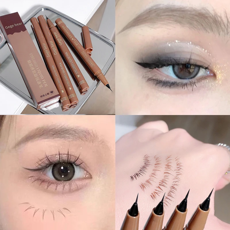 Eyeliner Liquid Pen Waterproof Long Lasting Quick Drying Smooth Makeup Beauty Matte Ultra-fine Eyeliner Eyelash Silkworm Pencil
Eyeliner Liquid Pen Waterproof Long Lasting Quick Drying Smooth Makeup Beauty Matte Ultra-fine Eyeliner Eyelash Silkworm Pencil