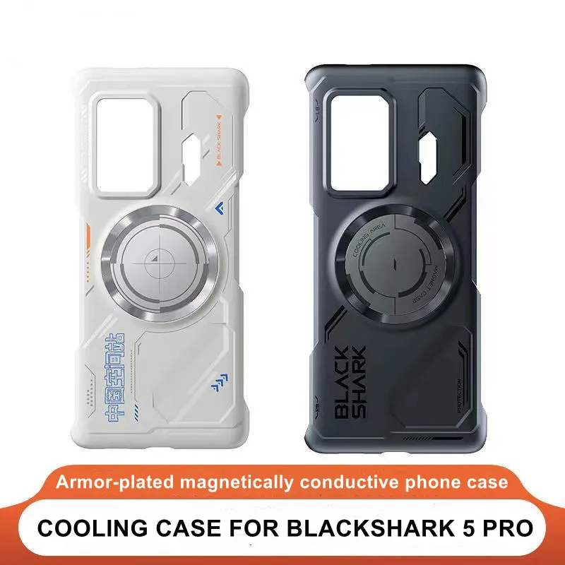 Cooling Heat Dissipation Magnetic Phone Case for Black shark 5 Pro Gaming Cooler Cover 100% Original Black shark 5 Bumper Fundas
Cooling Heat Dissipation Magnetic Phone Case for Black shark 5 Pro Gaming Cooler Cover 100% Original Black shark 5 Bumper Fundas