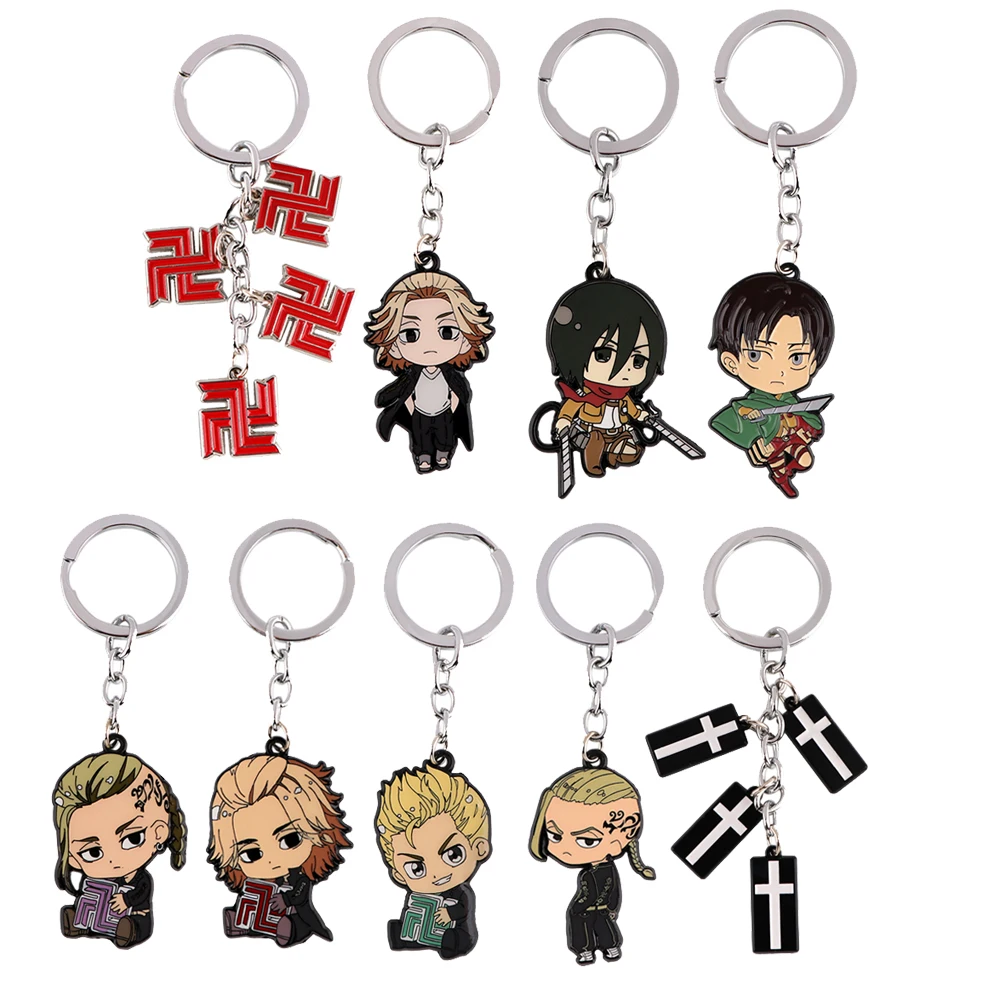 HJ1242 Japanese Tokyo Avengers Anime figure Collection Car Keyring Bag Metal Enamel Keychain Decorations Jewelry Kid friend Gift
HJ1242 Japanese Tokyo Avengers Anime figure Collection Car Keyring Bag Metal Enamel Keychain Decorations Jewelry Kid friend Gift
