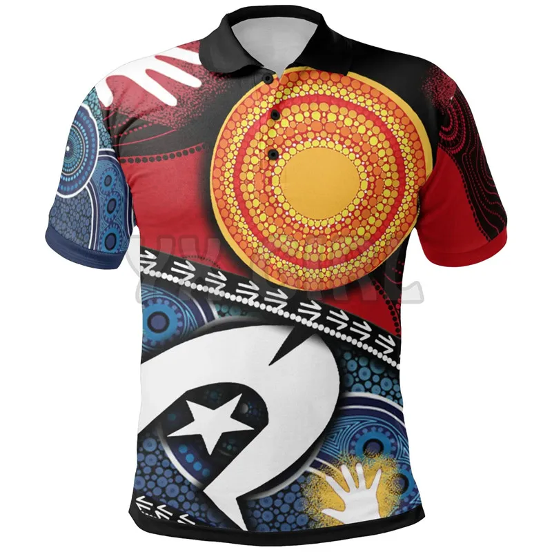 

2022 Summer shirts women for men Aboriginal and Torres Strait Island Flags 3D printed Short sleeve t shirts Tops camisas