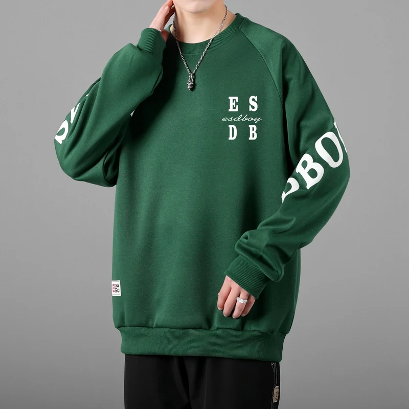 Men Top Spring Autumn Solid Cotton Sweatshirts Hip Hop Loose Punk Hoodies Korean Casual Pullover Streetwear Large Size Clothing
Men Top Spring Autumn Solid Cotton Sweatshirts Hip Hop Loose Punk Hoodies Korean Casual Pullover Streetwear Large Size Clothing