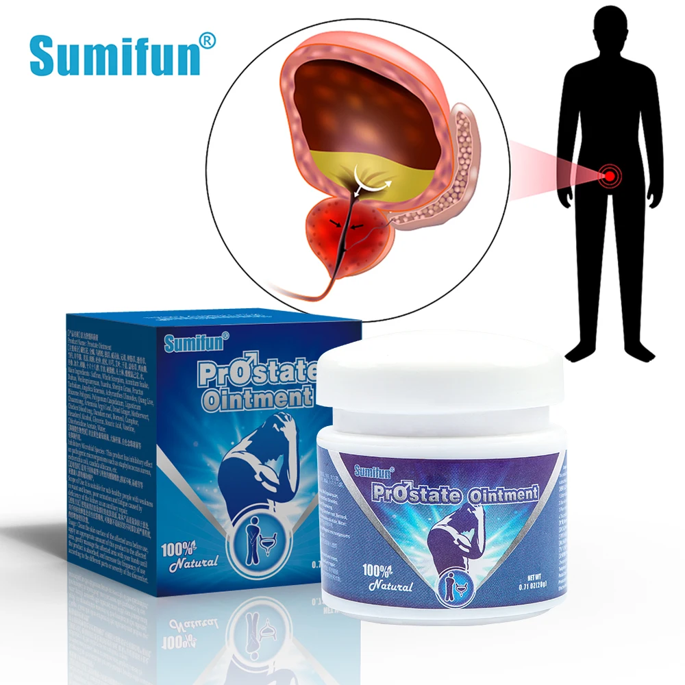 Sumifun Prostate Cream Cure Urethritis Prostatitis Medicine Health for Men Stop Frequent Urination Urology Infection Treatment
Sumifun Prostate Cream Cure Urethritis Prostatitis Medicine Health for Men Stop Frequent Urination Urology Infection Treatment