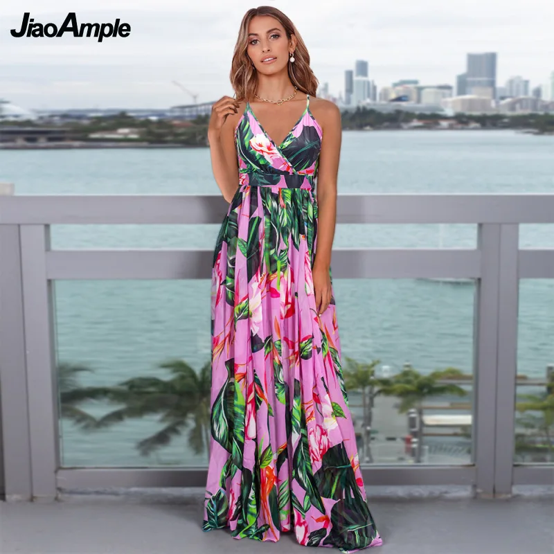 Women Summer Maxi Dress 2022 New Bohemian Graceful Print Floral V-Neck Camisole Dresses Lady Elegant Party Spaghetti Strap Robe
Women Summer Maxi Dress 2022 New Bohemian Graceful Print Floral V-Neck Camisole Dresses Lady Elegant Party Spaghetti Strap Robe