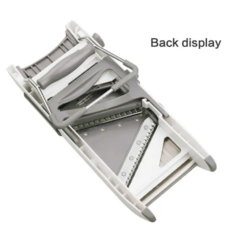 18 Types Adjustable Mandoline Slicer Stainless Steel Vegetable Julienner Grater Onion Potato Slicer Cutter KC0326
18 Types Adjustable Mandoline Slicer Stainless Steel Vegetable Julienner Grater Onion Potato Slicer Cutter KC0326