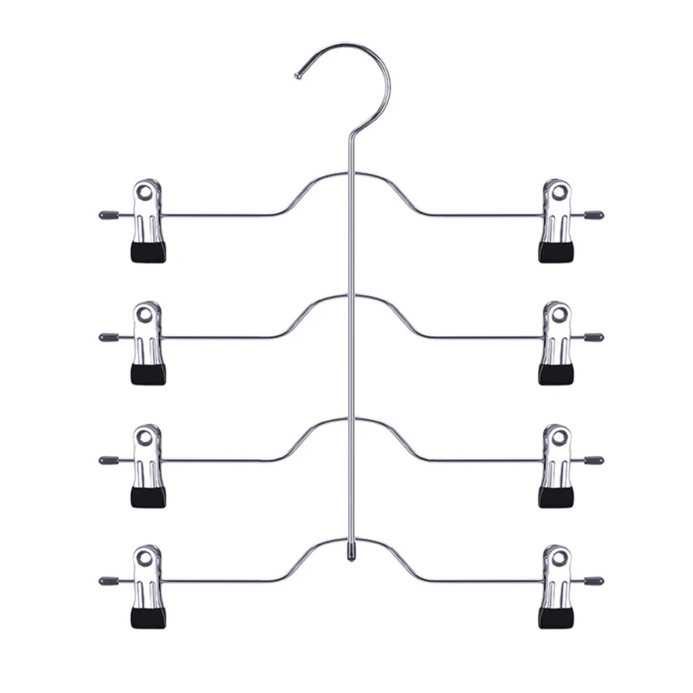 Multi-Functional Skirt Hanger 4 Tier Pants Holder Clip Steel Adjustable Space Saving Trousers Hanging Rack Clothes Storage Rack
Multi-Functional Skirt Hanger 4 Tier Pants Holder Clip Steel Adjustable Space Saving Trousers Hanging Rack Clothes Storage Rack