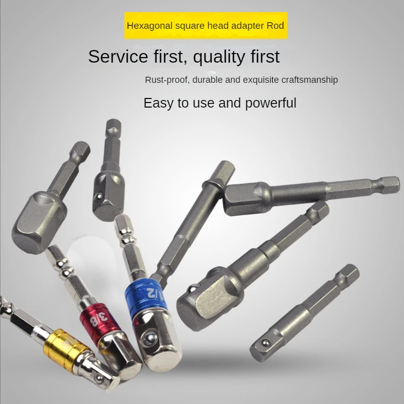 Electric Screwdriver, Air Screwdriver, Adapter, Adapter Rod, 1 / 2 Driver, Square Head, 3 / 81 / 4 Hex, 8-piece Sleeve Tools
Electric Screwdriver, Air Screwdriver, Adapter, Adapter Rod, 1 / 2 Driver, Square Head, 3 / 81 / 4 Hex, 8-piece Sleeve Tools
