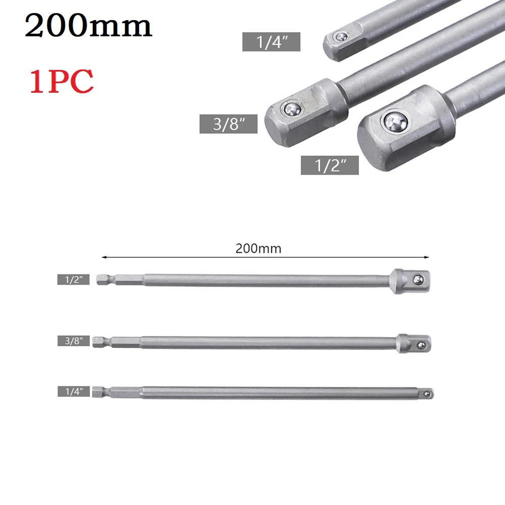 Wrench Socket Adapter 1/4 Inch Hex Extension Drill Bits Bar Wrench Extender Connecting Rod Hand Adjustment Tools 1/4 3/8 1/2
Wrench Socket Adapter 1/4 Inch Hex Extension Drill Bits Bar Wrench Extender Connecting Rod Hand Adjustment Tools 1/4 3/8 1/2