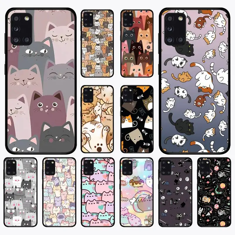 Cartoon Cute Cats Phone Case for Samsung A51 01 50 71 21S 70 31 40 30 10 20 S E 11 91 A7 A8 2018 cover
Cartoon Cute Cats Phone Case for Samsung A51 01 50 71 21S 70 31 40 30 10 20 S E 11 91 A7 A8 2018 cover