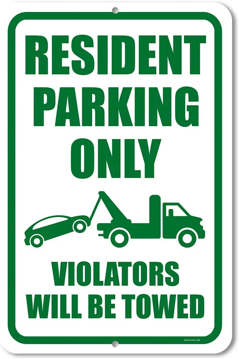 Honey Dew Gifts No Parking Sign, Resident Parking Only Violators Will be Towed Metal Aluminum Private Parking Sign Made
Honey Dew Gifts No Parking Sign, Resident Parking Only Violators Will be Towed Metal Aluminum Private Parking Sign Made