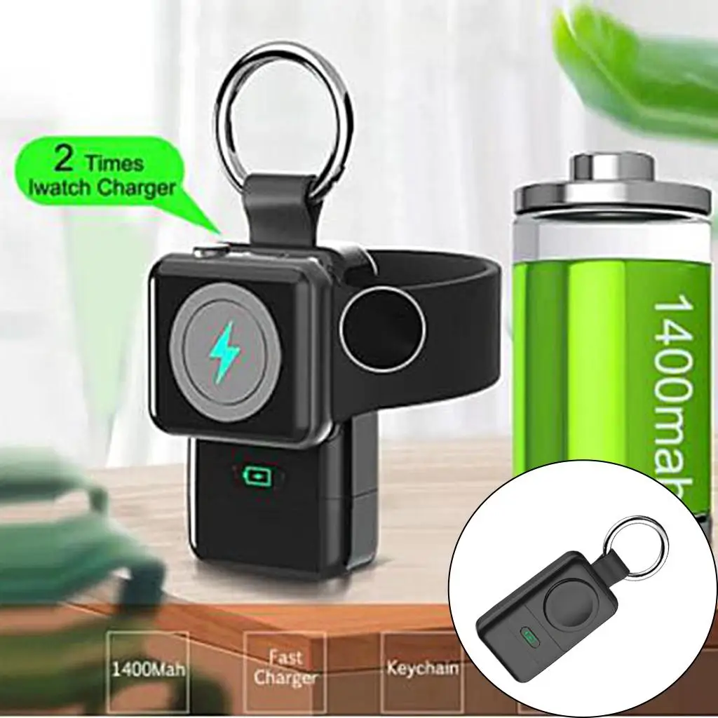 Hanging Wireless Watch Charger Magnetic Portable 1400mAh Mini Battery Charger Smart Watch Charger for Smart Watch 5 4 3 2 1
Hanging Wireless Watch Charger Magnetic Portable 1400mAh Mini Battery Charger Smart Watch Charger for Smart Watch 5 4 3 2 1