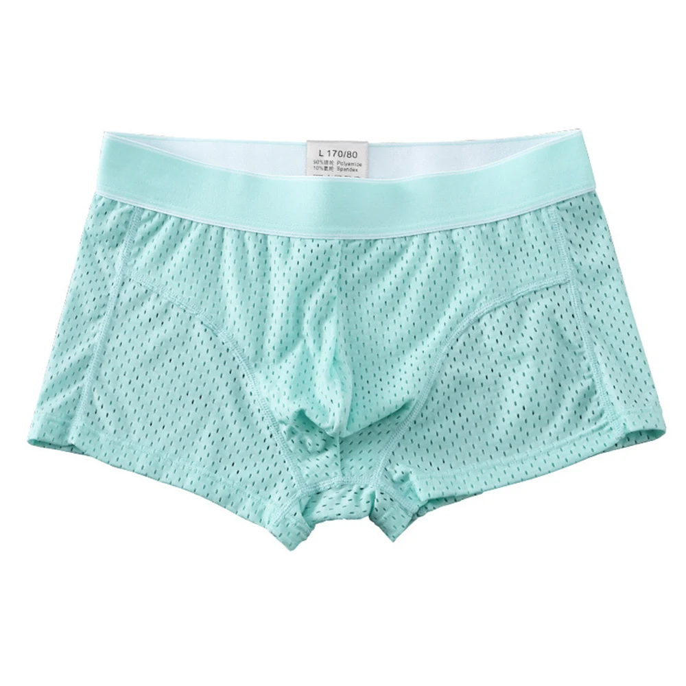 Man Sexy Underwear Bulge Pouch Underpants Breathable Mesh Ice Silk Panties Ice Silk Knickers Male Seamless Boxer Briefs
Man Sexy Underwear Bulge Pouch Underpants Breathable Mesh Ice Silk Panties Ice Silk Knickers Male Seamless Boxer Briefs