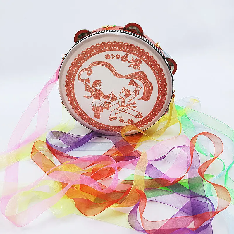 1Pc 20Cm Reative Hanfu Taking Pictures Location Props Bells Drums Dunhuang Wind Tambourines Multi-Color Streamers Tambourines
1Pc 20Cm Reative Hanfu Taking Pictures Location Props Bells Drums Dunhuang Wind Tambourines Multi-Color Streamers Tambourines