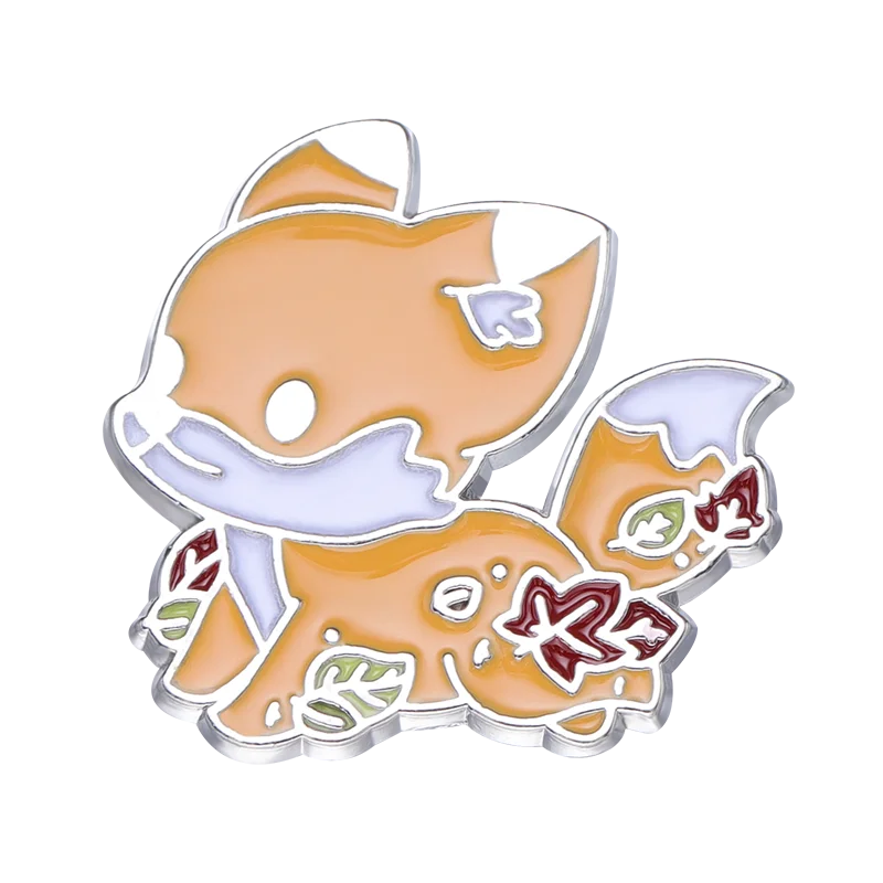 Cute Fox Animals Flower Enamel Pin Custom Brooch Bag Lovely Cartoon Badge Metal Lapel Jewelry Gift Accessories
Cute Fox Animals Flower Enamel Pin Custom Brooch Bag Lovely Cartoon Badge Metal Lapel Jewelry Gift Accessories