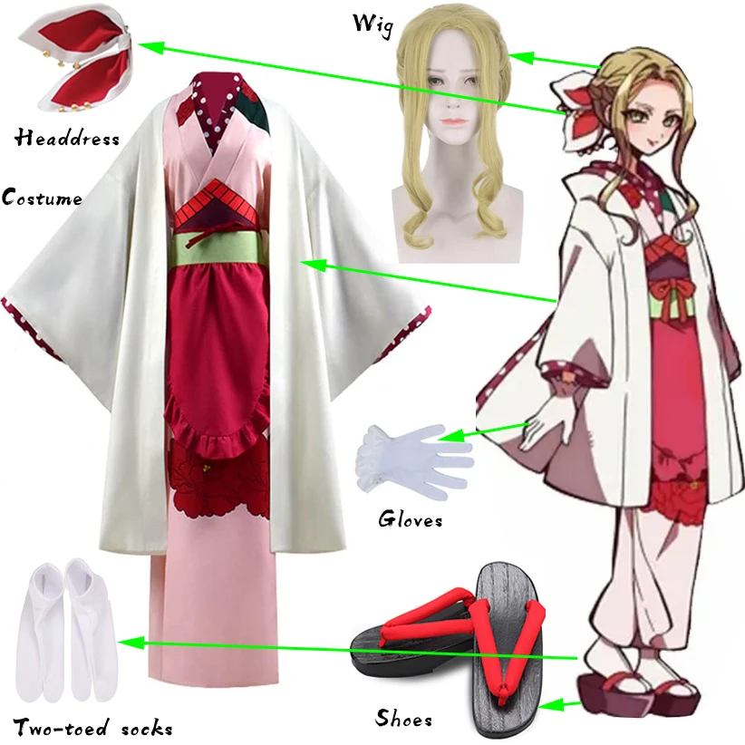 MengXin Anime Toilet Bound Hanako Kun Yako Cosplay Costumes Woman Kimono Outfits Miko Party Outfits Halloween Carnival Clothes
MengXin Anime Toilet Bound Hanako Kun Yako Cosplay Costumes Woman Kimono Outfits Miko Party Outfits Halloween Carnival Clothes