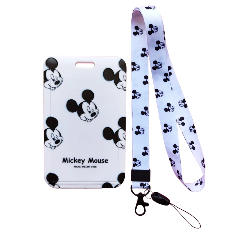 Disney Mickey Minnie Mouse Women Name Card Holder Case Cute Outdoor Lanyard Bus Card Cover Hanger Neck Campus Student ID Holder
Disney Mickey Minnie Mouse Women Name Card Holder Case Cute Outdoor Lanyard Bus Card Cover Hanger Neck Campus Student ID Holder