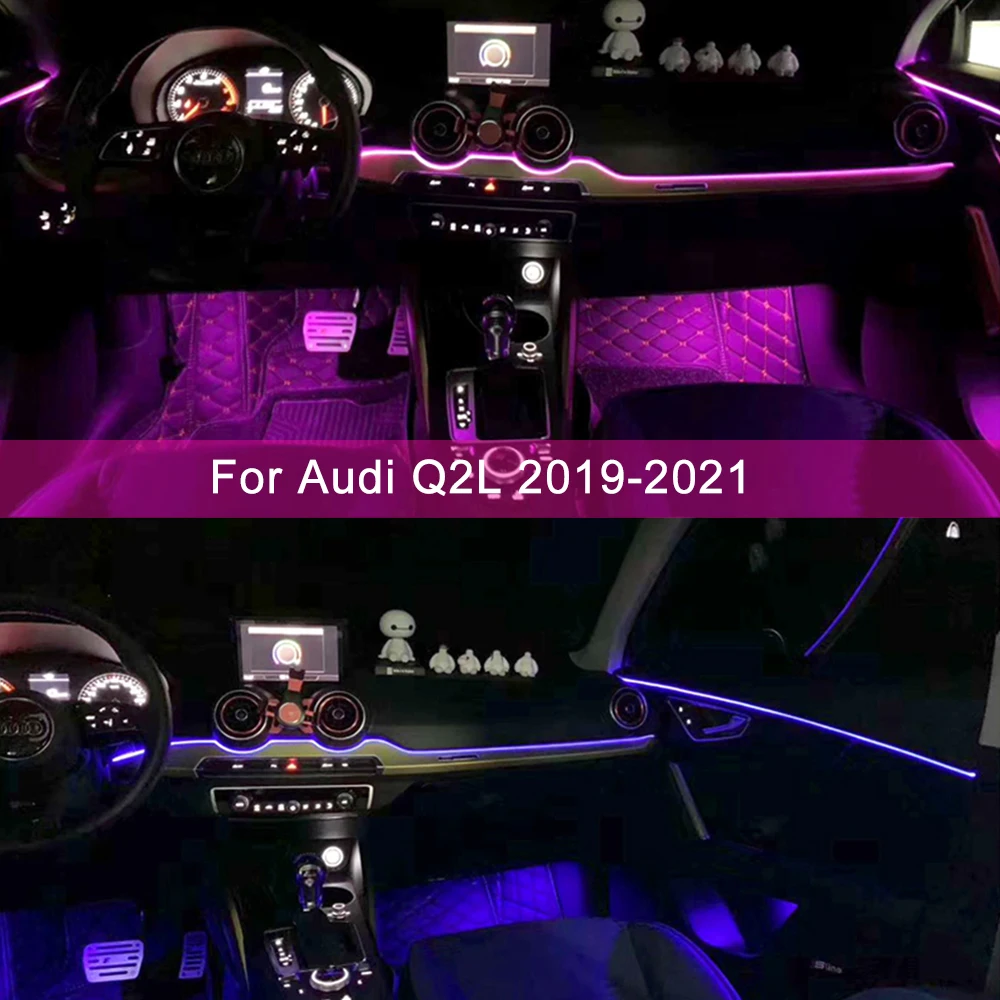 Car ambient light for Audi Q2L 2019-2021 interior door decorative lighting 32-color Atmosphere lamp
Car ambient light for Audi Q2L 2019-2021 interior door decorative lighting 32-color Atmosphere lamp