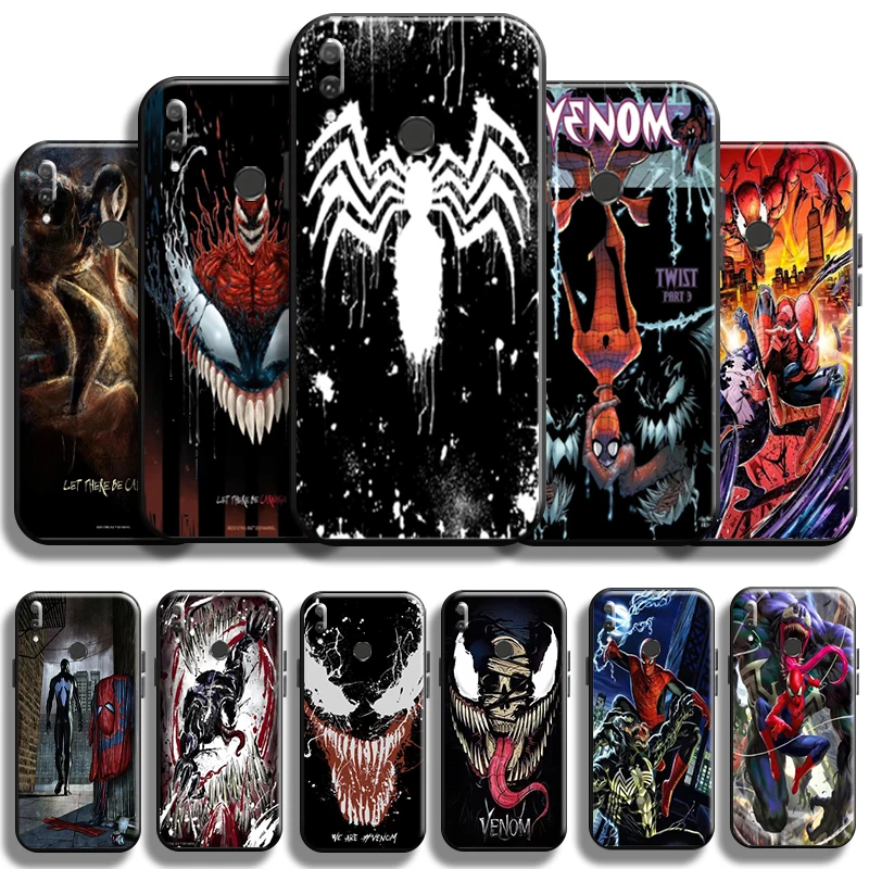 Marvel Venom Spiderman For Huawei Y9 Prime Y9 2019 Y9A Phone Case Funda Cases Back Shockproof TPU Black Liquid Silicon Coque
Marvel Venom Spiderman For Huawei Y9 Prime Y9 2019 Y9A Phone Case Funda Cases Back Shockproof TPU Black Liquid Silicon Coque