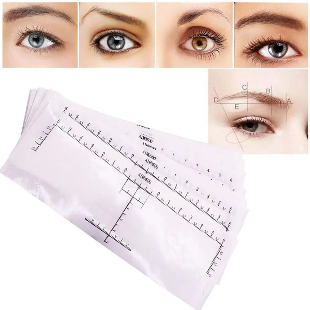 Suitable For Beginners Disposable Eyebrow Card Drawing Eyebrows Measurement Mark Eyebrow Ruler Eyebrow Grooming Shaping Template
Suitable For Beginners Disposable Eyebrow Card Drawing Eyebrows Measurement Mark Eyebrow Ruler Eyebrow Grooming Shaping Template