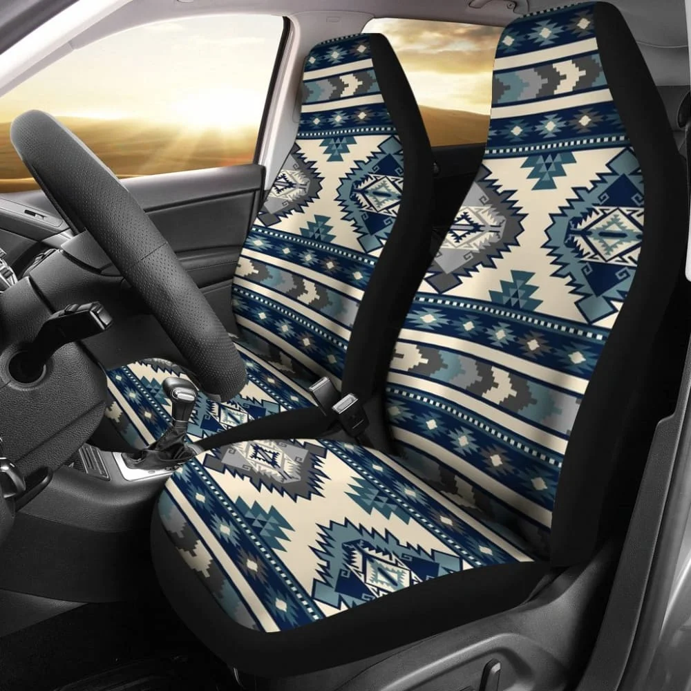 Blue Pattern Native Car Seat Cover,Pack of 2 Universal Front Seat Protective Cover
Blue Pattern Native Car Seat Cover,Pack of 2 Universal Front Seat Protective Cover