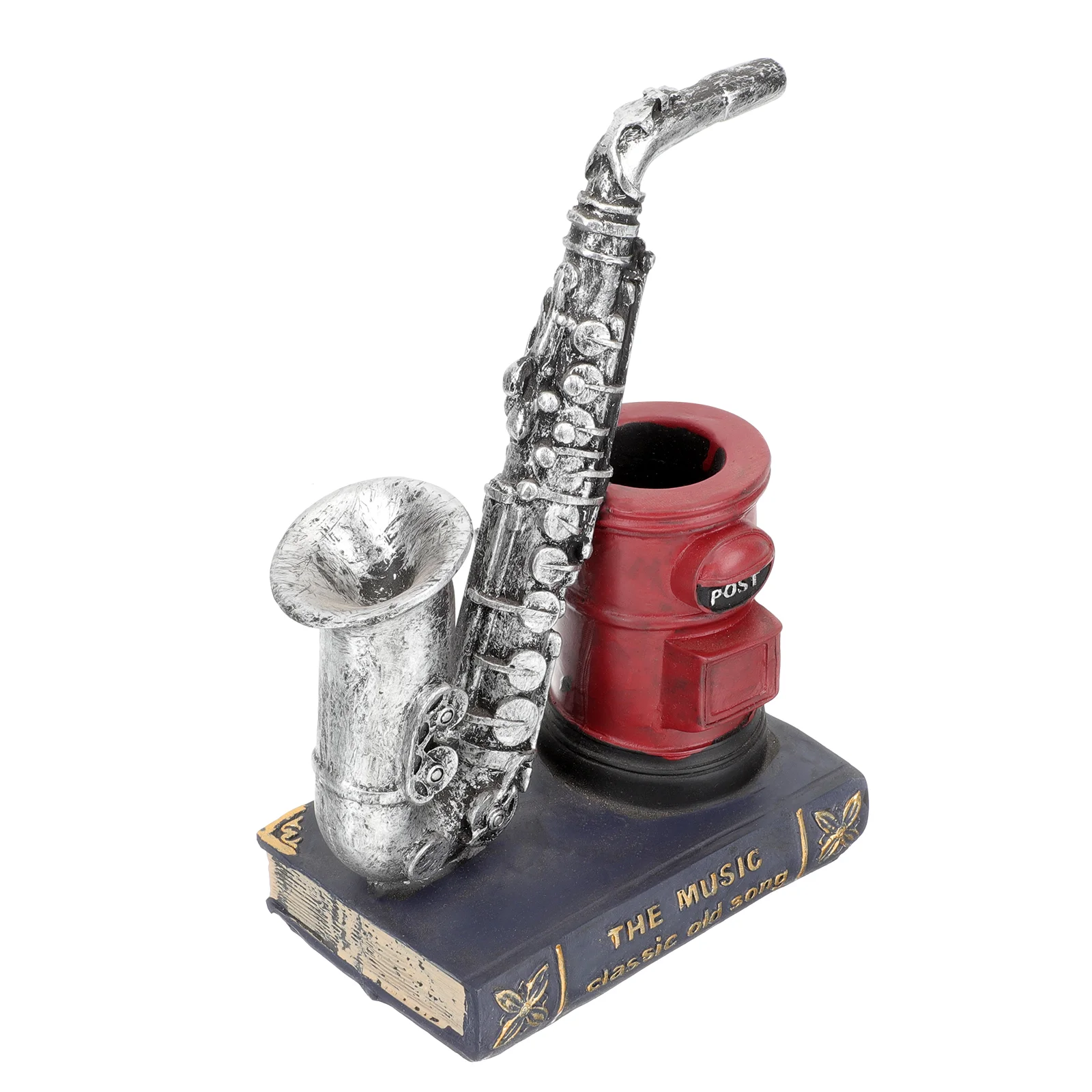 Saxophone Organizer Pen Mini Holder Stationery Desk Decorations Model Decor Shower Bridal Gold Rose Cup Instrumentpencil Sax
Saxophone Organizer Pen Mini Holder Stationery Desk Decorations Model Decor Shower Bridal Gold Rose Cup Instrumentpencil Sax