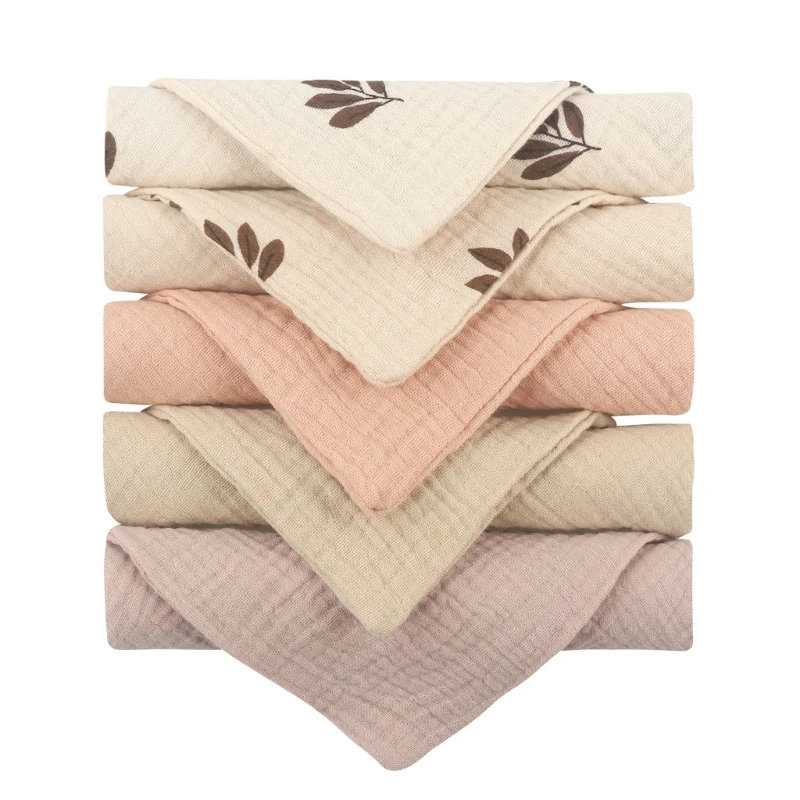 5PCS Baby Facecloth Cotton Drool Bib Square Washcloth for Infant Kindergarten Sweat Absorb Cloths Breathable Bandannas
5PCS Baby Facecloth Cotton Drool Bib Square Washcloth for Infant Kindergarten Sweat Absorb Cloths Breathable Bandannas