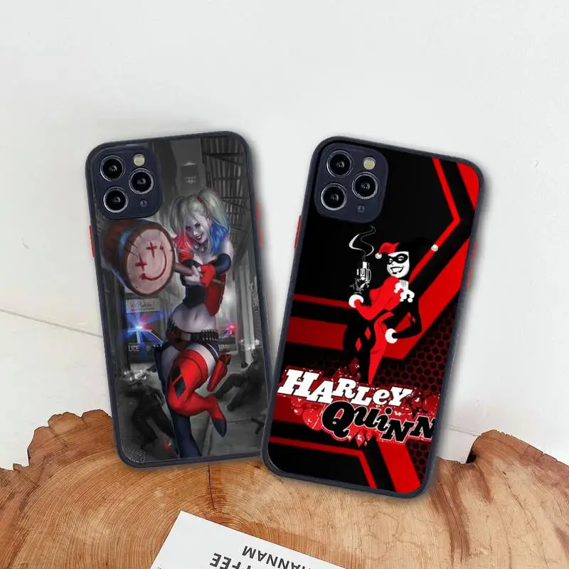 DC Harley Quinn Phone Case For iphone 13 12 11 Pro Max Mini XS 8 7 Plus X SE 2020 XR Matte Transparent Cover
DC Harley Quinn Phone Case For iphone 13 12 11 Pro Max Mini XS 8 7 Plus X SE 2020 XR Matte Transparent Cover