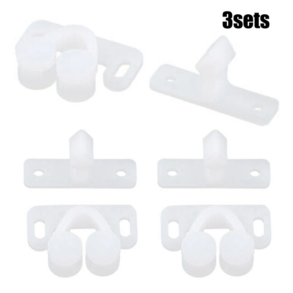 3pcs Marine Ball Door Cabinet Spring Roller Lock ABS Plastic For Home Furniture, Cabinet, Closet Door, Dresser, Drawer, Wardrobe
3pcs Marine Ball Door Cabinet Spring Roller Lock ABS Plastic For Home Furniture, Cabinet, Closet Door, Dresser, Drawer, Wardrobe