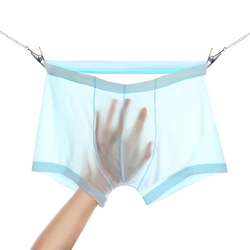 Boxers Men's Transparent Men's Seamless Panties Brand Man Boxer Sexy Mens Boxers Pack Breathable Solid Male Long Boxer Gay
Boxers Men's Transparent Men's Seamless Panties Brand Man Boxer Sexy Mens Boxers Pack Breathable Solid Male Long Boxer Gay