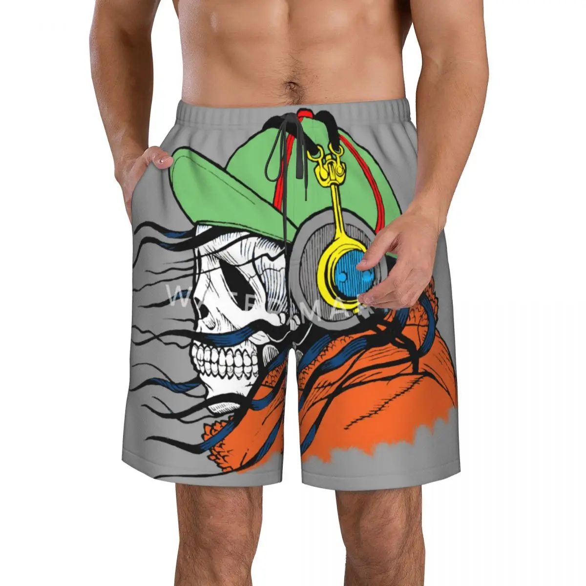 Пляжные брюки с рисунком черепа, удобные повседневные брюки с эластичной талией, разные стили
Пляжные брюки с рисунком черепа, удобные повседневные брюки с эластичной талией, разные стили