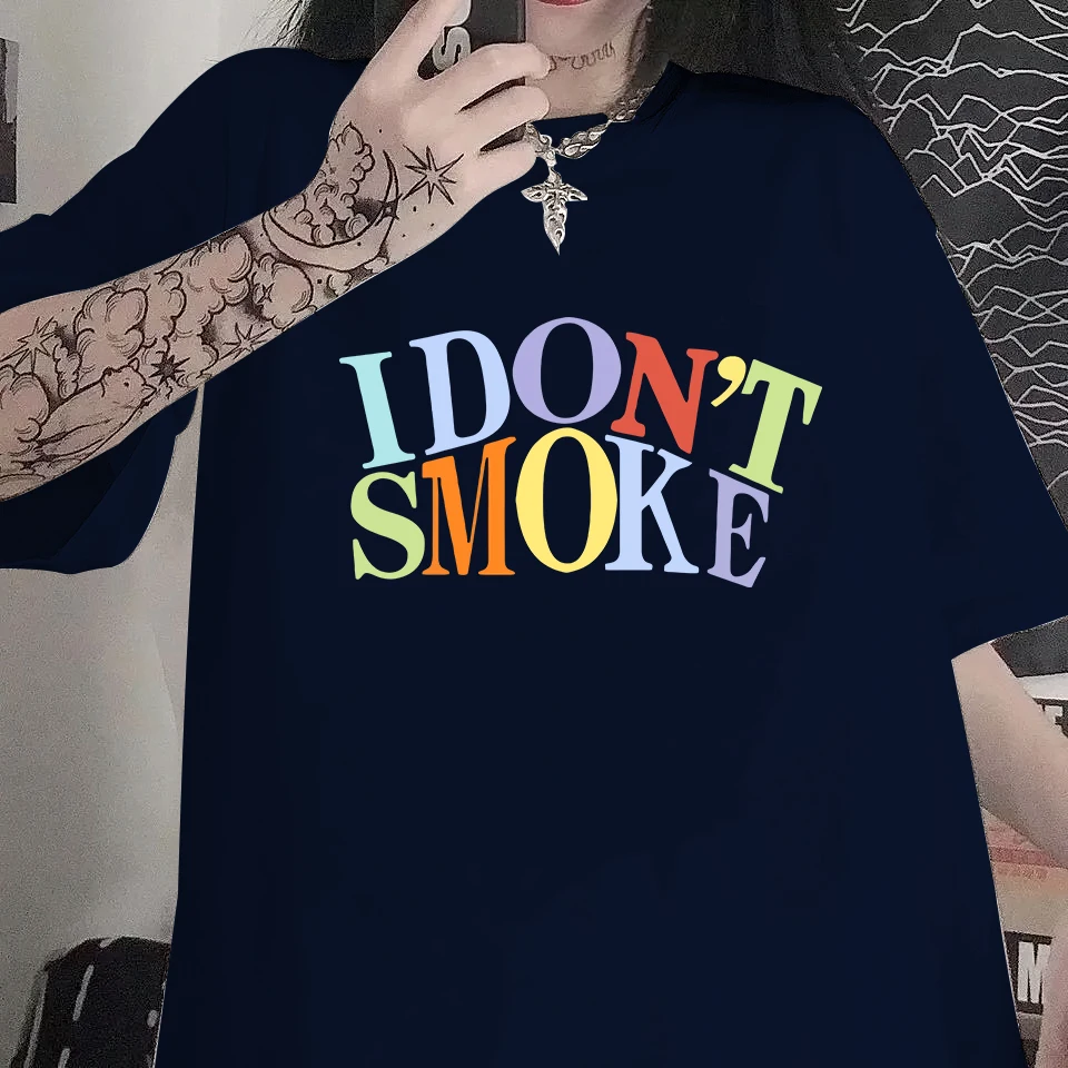 Summer Harajuku Aesthetic Graphic Tee Women Retro Colorful Letters Print Short Sleeve Top Fashion Kawaii Street Women's Clothing
Summer Harajuku Aesthetic Graphic Tee Women Retro Colorful Letters Print Short Sleeve Top Fashion Kawaii Street Women's Clothing