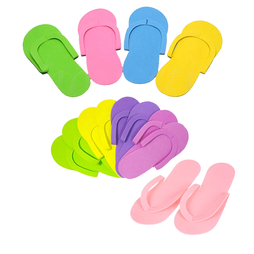12 Pairs Disposable Foam Slippers Foam Pedicure Slippper for Salon Spa Pedicure Flip Flop Tools Wholesale High Quality 
12 Pairs Disposable Foam Slippers Foam Pedicure Slippper for Salon Spa Pedicure Flip Flop Tools Wholesale High Quality