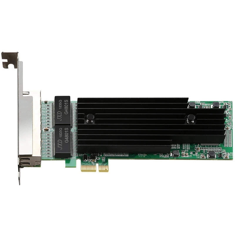 4 Port 1000Mbps RJ45 PCI 1X Express Network Card Pcie To Gigabit Ethernet LAN Card 82575 Chip For Desktop
4 Port 1000Mbps RJ45 PCI 1X Express Network Card Pcie To Gigabit Ethernet LAN Card 82575 Chip For Desktop
