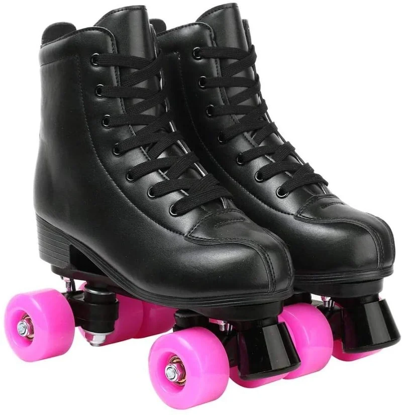 Роликовые коньки обувь для женщин и мужчин из искусственной кожи Высокие двухрядные роликовые коньки для начинающих, роликовые коньки с су...
Роликовые коньки обувь для женщин и мужчин из искусственной кожи Высокие двухрядные роликовые коньки для начинающих, роликовые коньки с су...