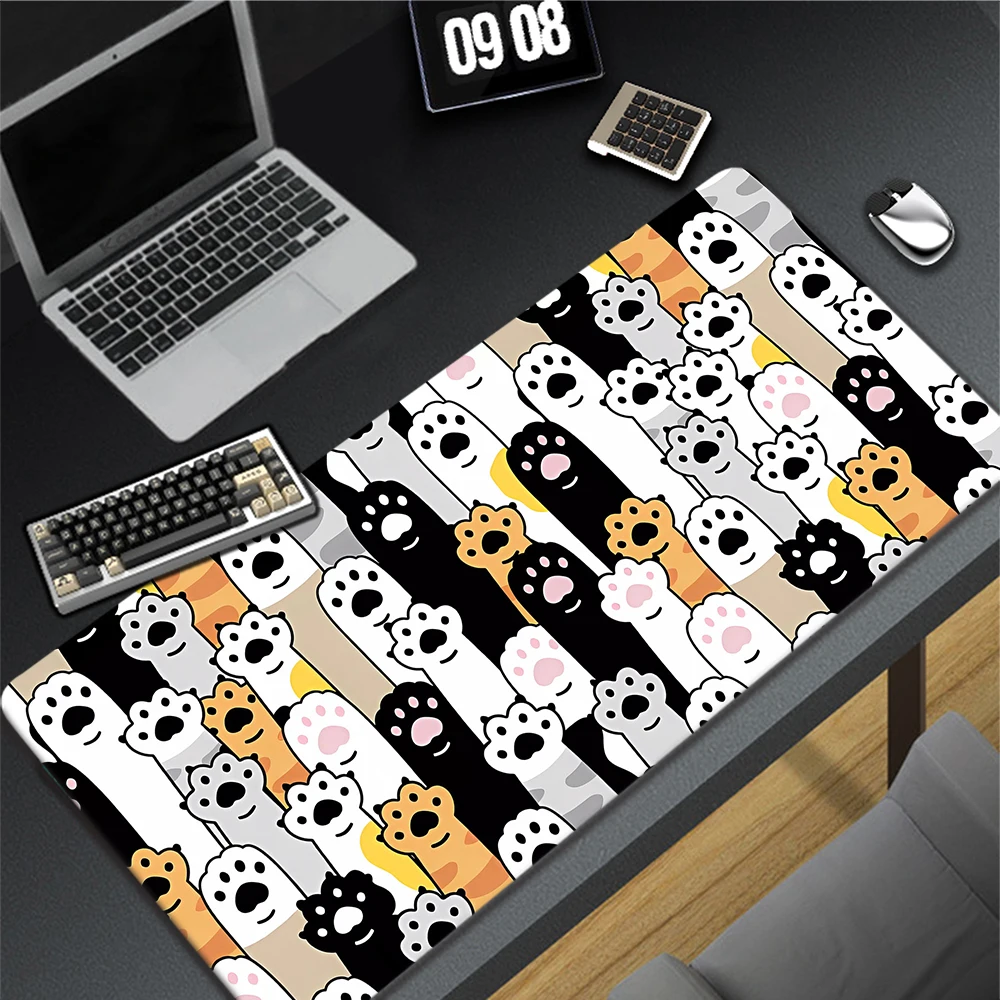 Large Kawaii Cute Cat Mouse Pads Notbook Mouse Mat Overlock Edge Gamer Speed Keyboard Mousepad Laptop Rubber Mat 900x400mm
Large Kawaii Cute Cat Mouse Pads Notbook Mouse Mat Overlock Edge Gamer Speed Keyboard Mousepad Laptop Rubber Mat 900x400mm