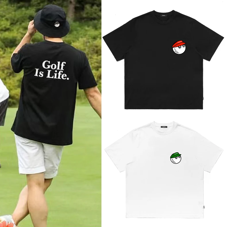 Summer Casual Golf Suit 100% Cotton Men's and Women's Golf Shirt Men's Short Sleeve T-shirt Comfortable and Breathable Golf Suit
Summer Casual Golf Suit 100% Cotton Men's and Women's Golf Shirt Men's Short Sleeve T-shirt Comfortable and Breathable Golf Suit