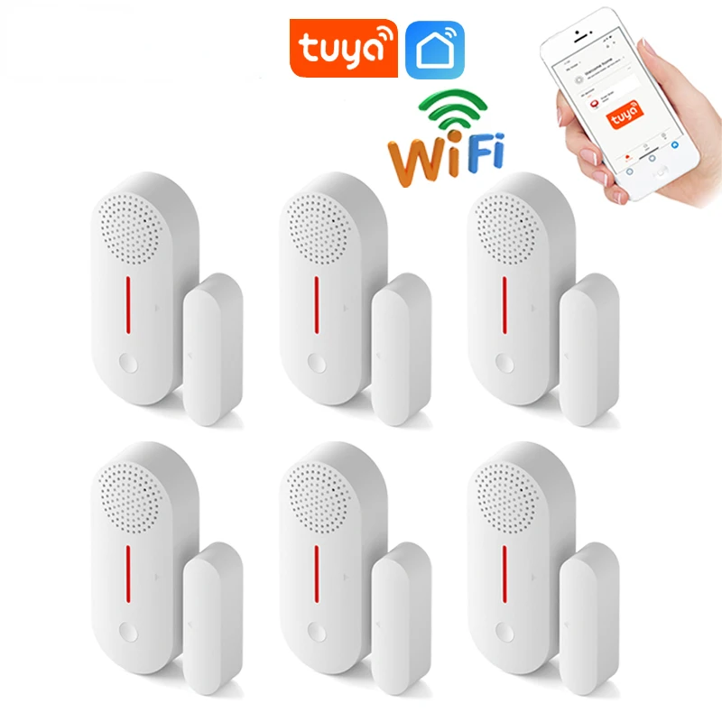 Смарт-датчик двери и окна Tuya, Wi-Fi датчик звука, охранная сигнализация, детекторы открытия и закрытия дверей, дистанционное управление через ...
Смарт-датчик двери и окна Tuya, Wi-Fi датчик звука, охранная сигнализация, детекторы открытия и закрытия дверей, дистанционное управление через ...