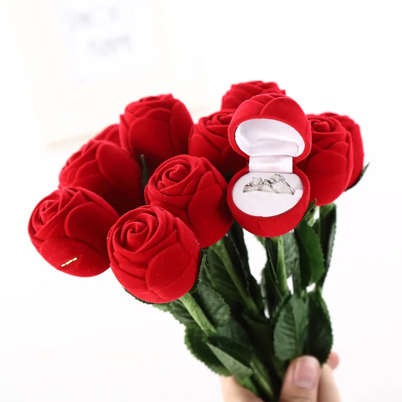 2022 Valentines Day Gift for Girlfriend Romantic Rose Ring Box Flower Love Souvenirs Wedding Gift for Guests Gift To A Girl
2022 Valentines Day Gift for Girlfriend Romantic Rose Ring Box Flower Love Souvenirs Wedding Gift for Guests Gift To A Girl