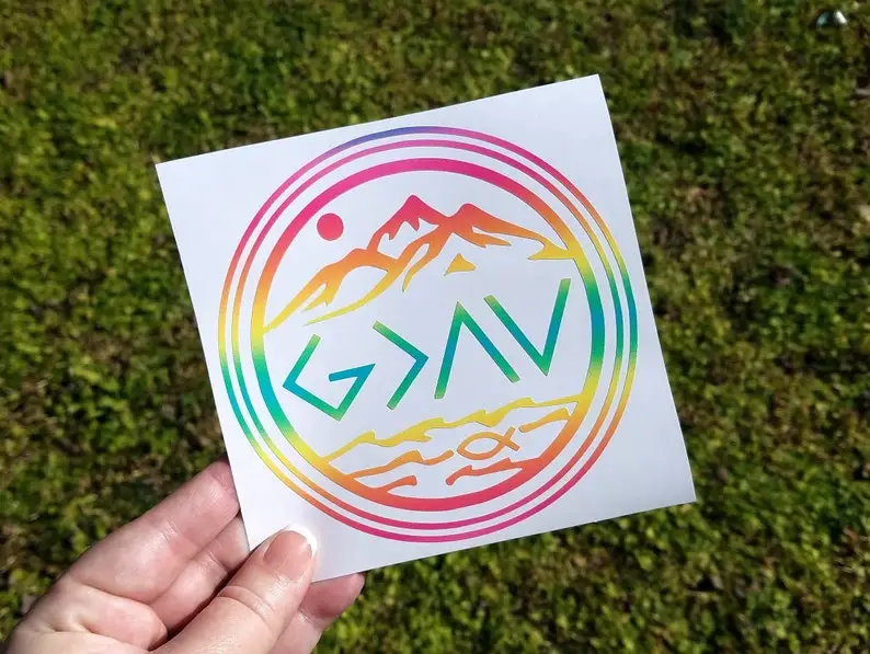 God Is Greater Than The Highs And Lows Decal, Romans 8 28, Bible Journaling, Christian Gift, Laptop Decal, Car Decal,
God Is Greater Than The Highs And Lows Decal, Romans 8 28, Bible Journaling, Christian Gift, Laptop Decal, Car Decal,