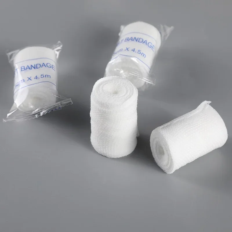 10 Pcs/batch PBT Elastic Bandage White Bandage First Aid Kit Supplies for Home Care and Wound Fixation 
10 Pcs/batch PBT Elastic Bandage White Bandage First Aid Kit Supplies for Home Care and Wound Fixation