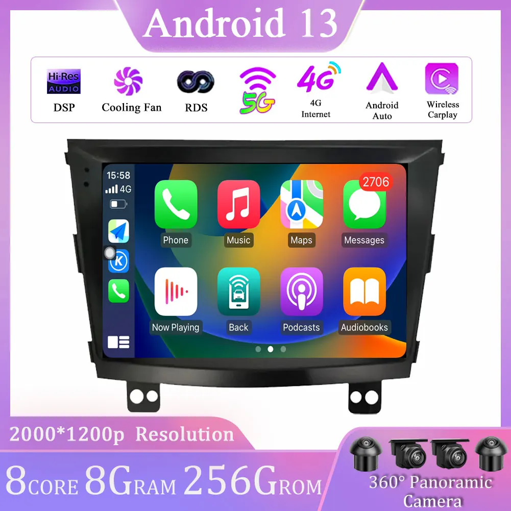 9 ''Android 13 автомобильный видеоплеер навигации для Ssangyong Tivolan 2014-2017 ROM DSP Авто радио мультимедиа Carplay 4G WIFI
9 ''Android 13 автомобильный видеоплеер навигации для Ssangyong Tivolan 2014-2017 ROM DSP Авто радио мультимедиа Carplay 4G WIFI