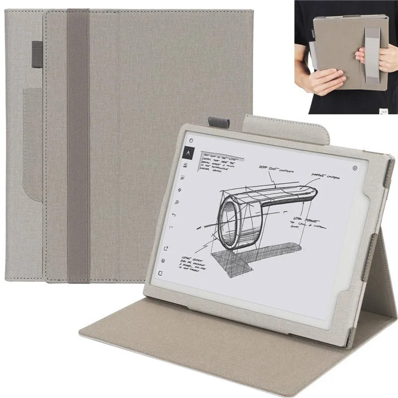 For reMarkable 2 Case 10.3 inch Degital Paper Luxury Business Folio Cover for reMarkable 2 Paper Tablet with Hand Holder Black
For reMarkable 2 Case 10.3 inch Degital Paper Luxury Business Folio Cover for reMarkable 2 Paper Tablet with Hand Holder Black