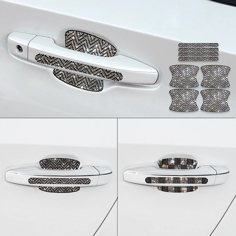 4pcs/8pcs Car Door Bowl Anti-scratch Sticker Door Bowl Handle Protection Sticker Film Diamond Car Accessories for Girls Woman
4pcs/8pcs Car Door Bowl Anti-scratch Sticker Door Bowl Handle Protection Sticker Film Diamond Car Accessories for Girls Woman